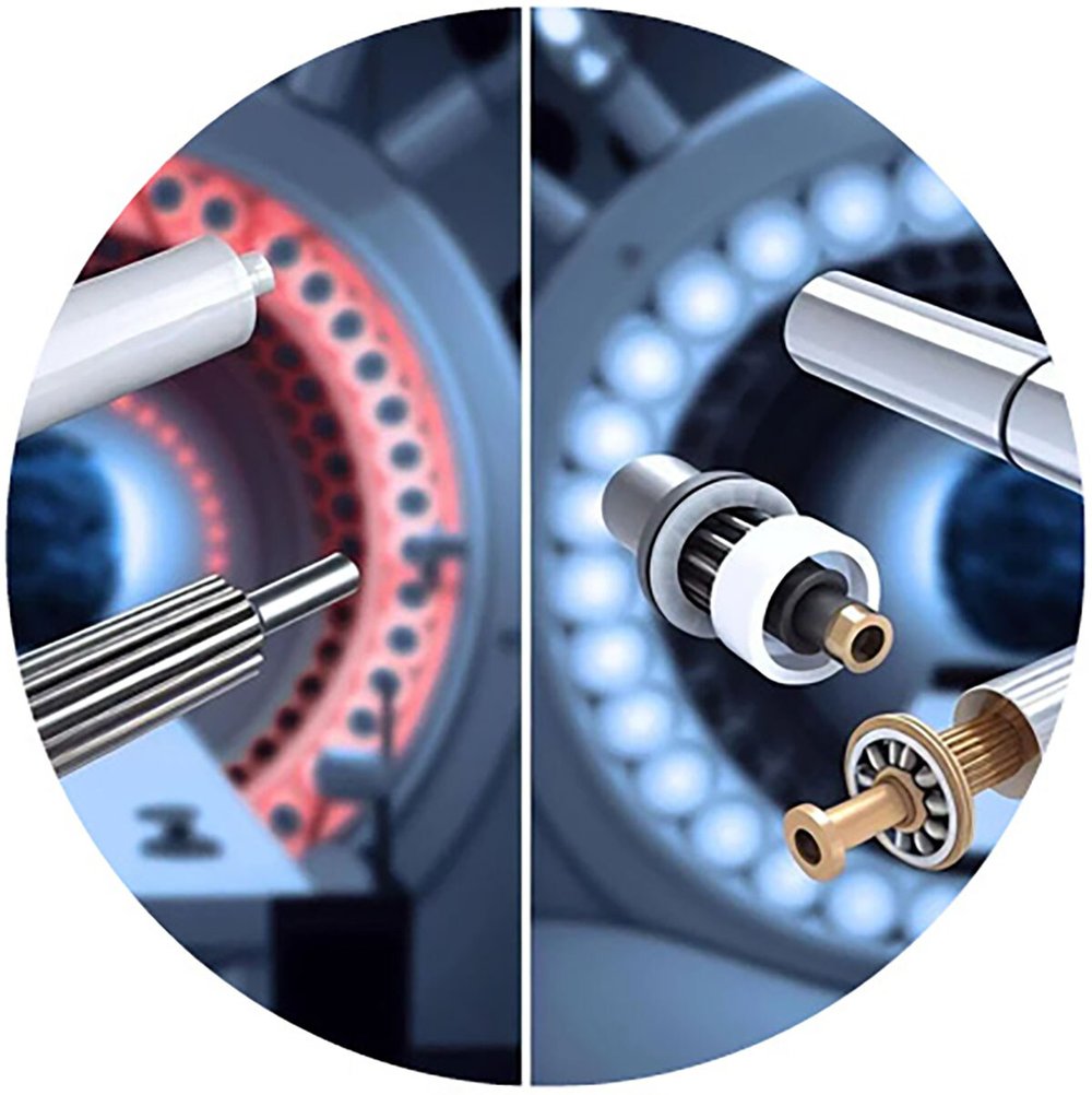 Comparison CoolGlide™ LMB Tubes vs Ball Bearing Tubes